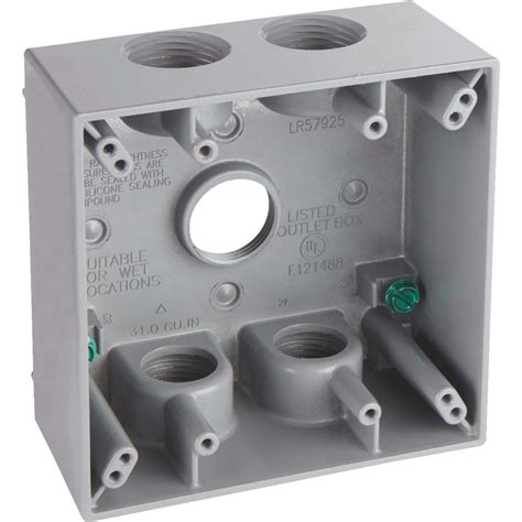 electrical 4 x 4 box 1 deep|extra deep weatherproof electrical box.